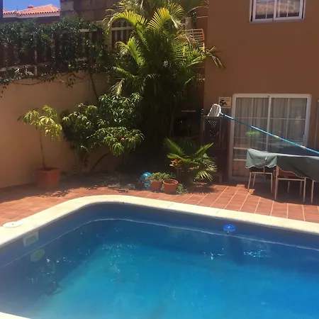 House With 3 Bedrooms In Candelaria, With Wonderful Sea View, Pool Acc 公寓 *